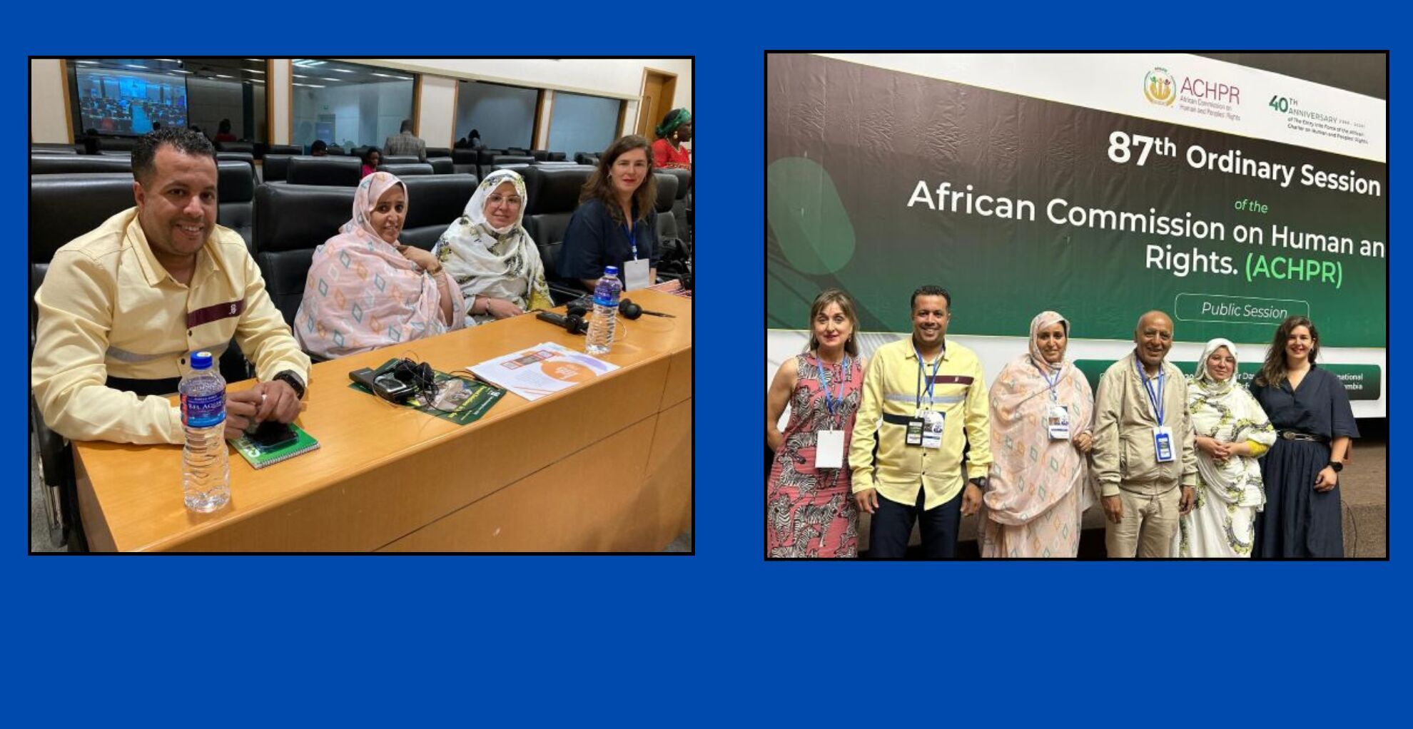Euskal Fondoa participa en la delegaci&oacute;n vasco-saharaui ante la Comisi&oacute;n Africana de Derechos Humanos