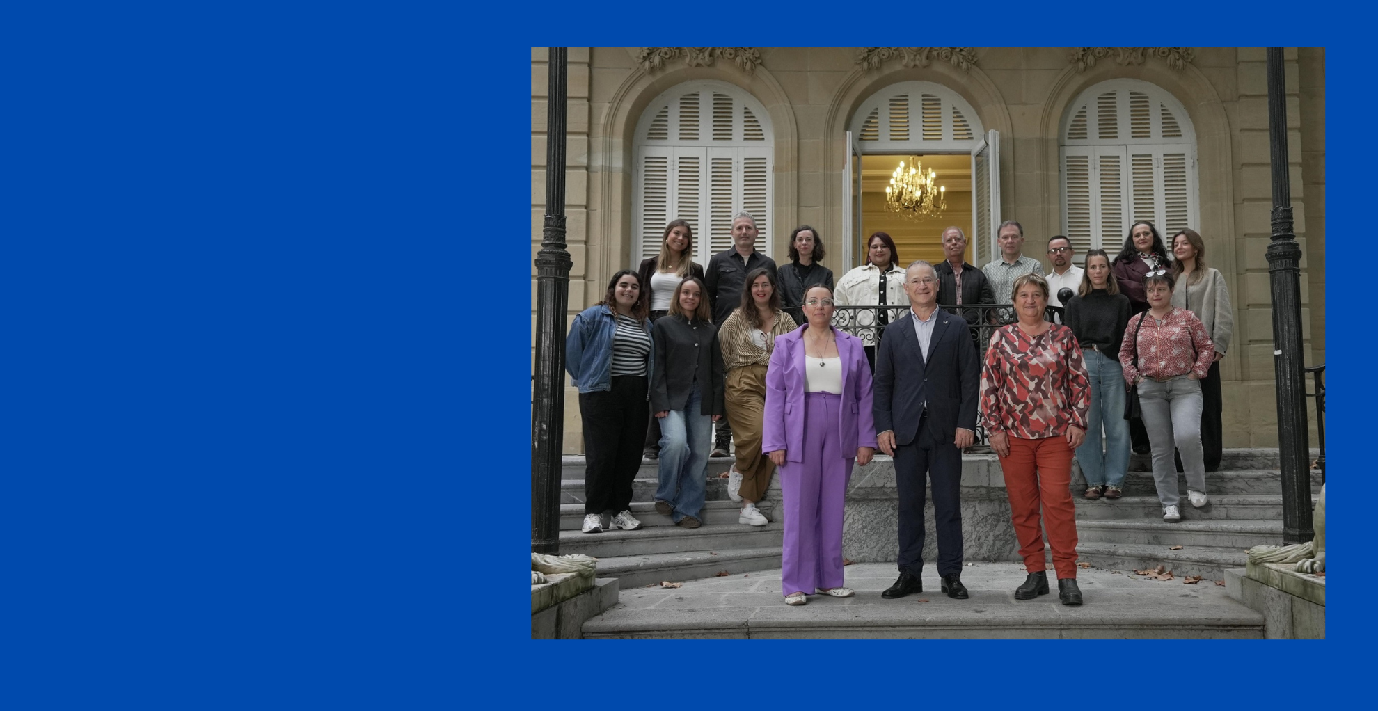 El Palacio de Aiete acoge un acto conmemorativo con motivo del d&eacute;cimo aniversario del programa Gaztenpatia