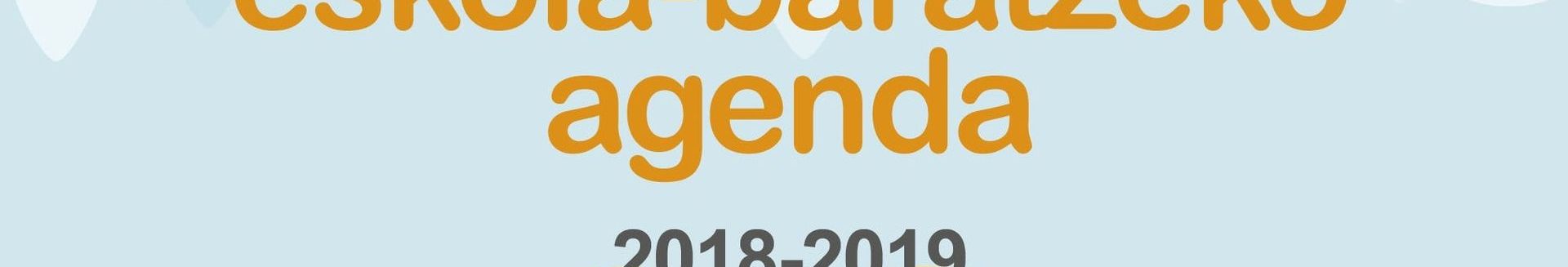 Agenda huertos escolares 2018-2019
