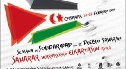 SEMANA DE SOLIDARIDAD CON EL PUEBLO SAHARAUI
