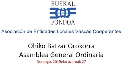 Euskal Fondoa renueva sus órganos de gobierno