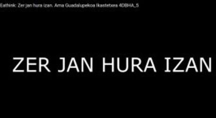 (Euskera) EAThink bideo lehiaketa: Zer jan hura izan