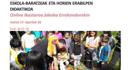 Ap&uacute;ntate al curso online sobre huertos escolares con Jakoba Errekondo.