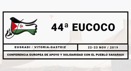 44 Conferencia Europea de Apoyo y Solidaridad con el Pueblo Saharaui (EUCOCO) 