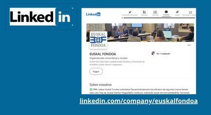 EUSKAL FONDOA abre un nuevo canal en LinkedIn